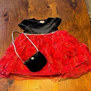 Blueberi Boulevard Dress with Purse size 5